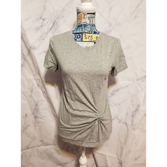 Banana Republic grey knotted tee - Picture 1 of 5